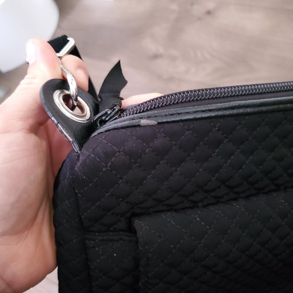 Vera Bradley Black Crossbody Bag - Picture 8 of 8